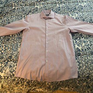 Hugo Boss Dress Shirt - Sharp Fit - Purple - Size 16.5